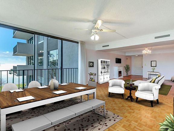 Virtual Staged living / Dining areas