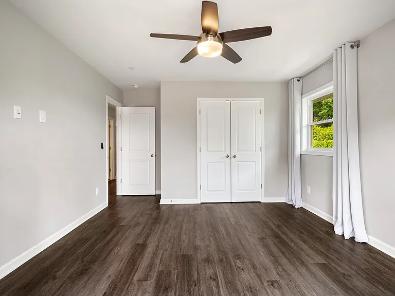 Second bedroom features a spacious closet.