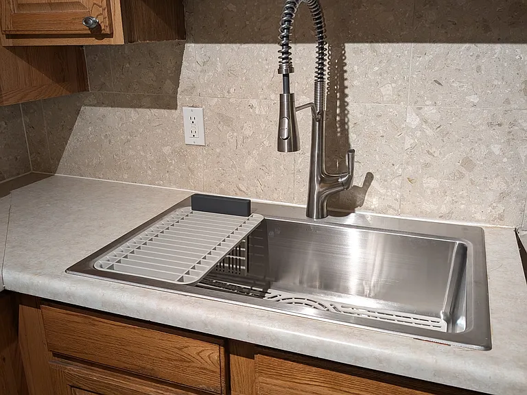 NEW KOHLER STAINLESS SINK AND FAUCET JULY 2024