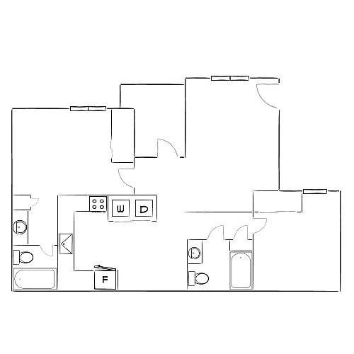 Floor plan Design 2A20