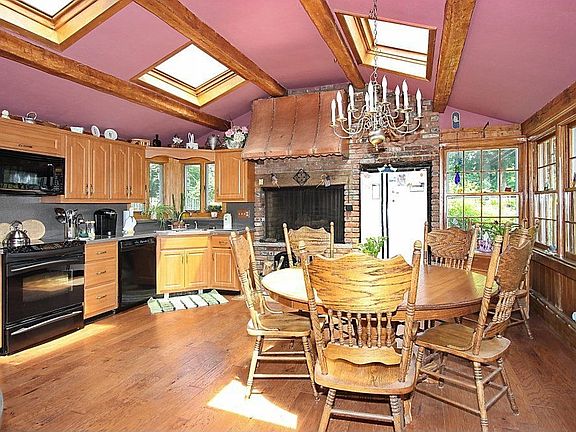 Wood Burning Fireplace