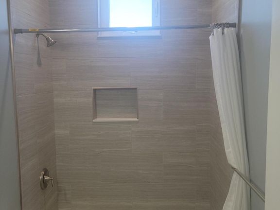 Natural light in Shower