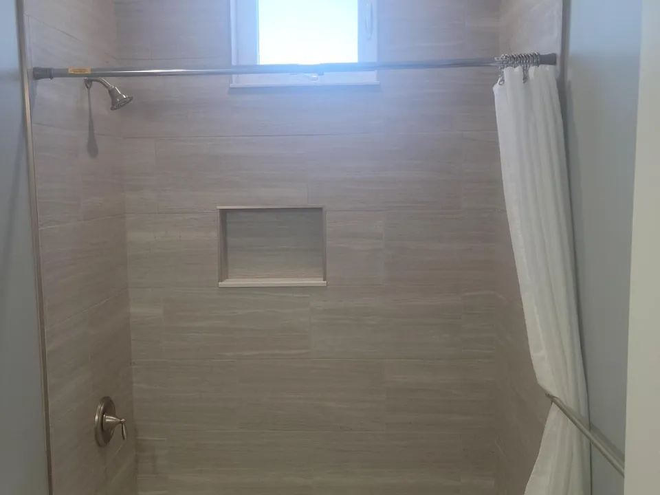 Natural light in Shower