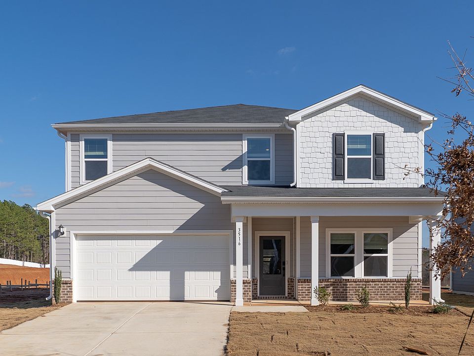 Chatham front exterior at a Meritage Homes community in Raleigh, NC.