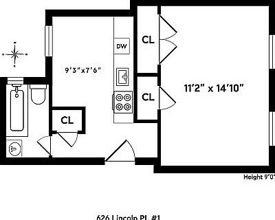 5th image of 620 Lincoln Pl #1A