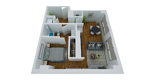 Floor plan Washington