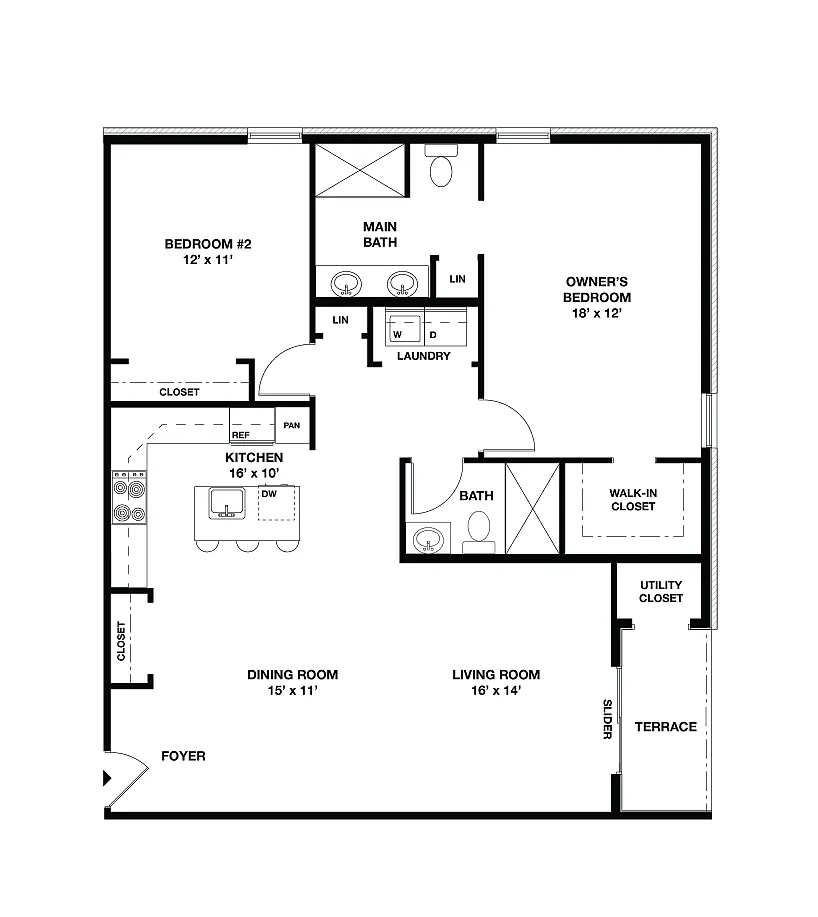 Floor plan B1