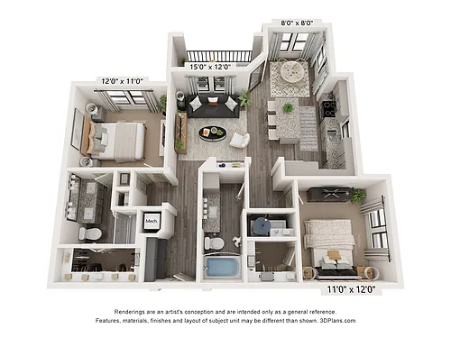 Floor plan B1