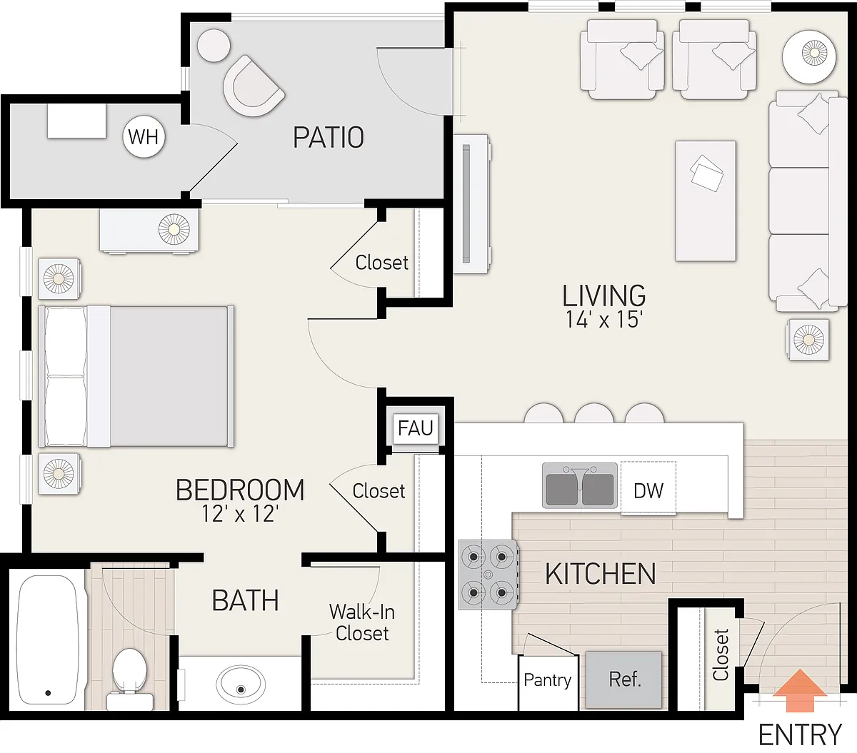 Floor plan Plan A