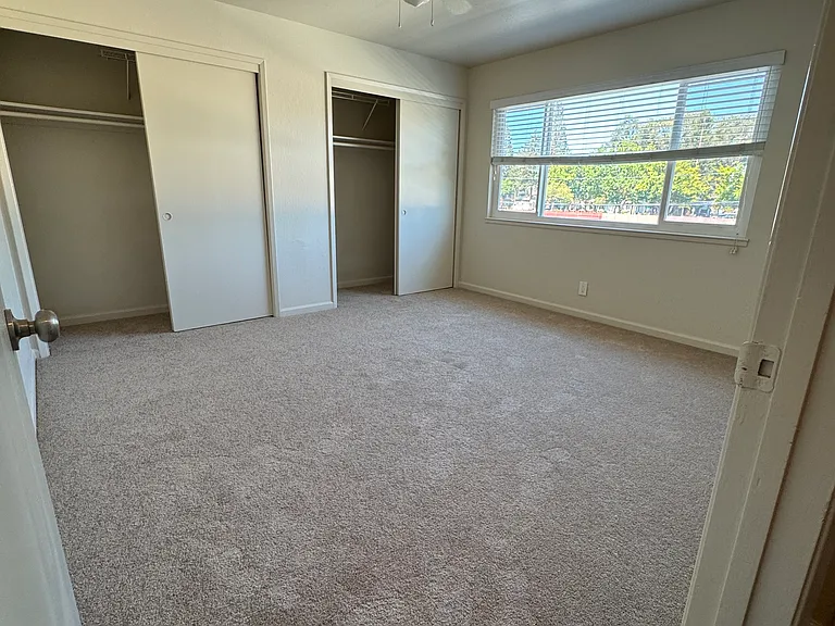 New carpet in the 1BR unit