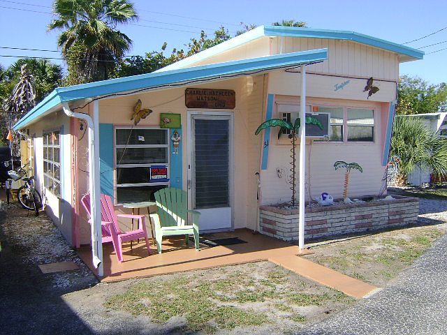 front view of mobile home