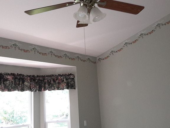 Vaulted master bedroom