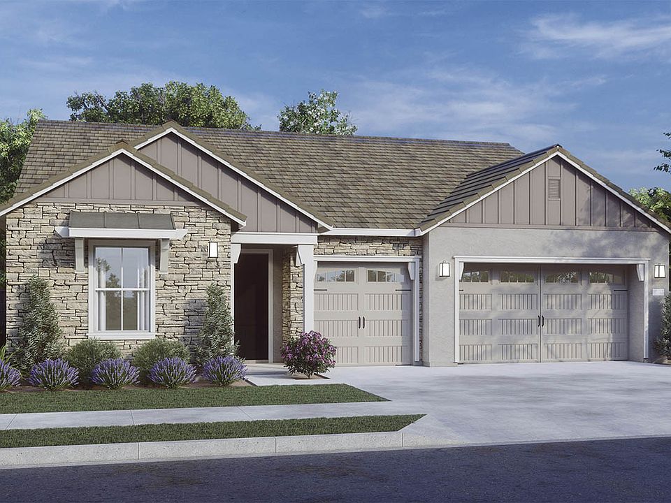 Farmhouse w Stone Accents