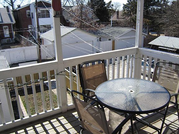 Private covered deck