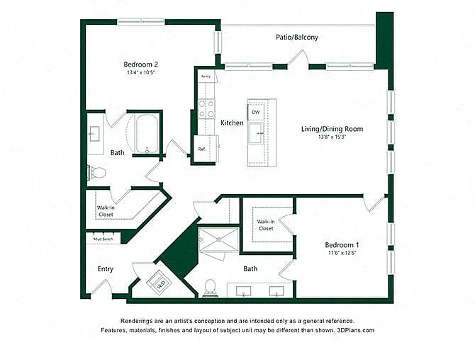 Floor plan B3