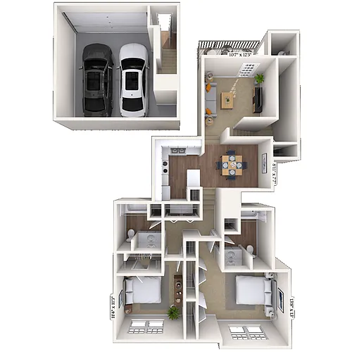 Floor plan Abernathy