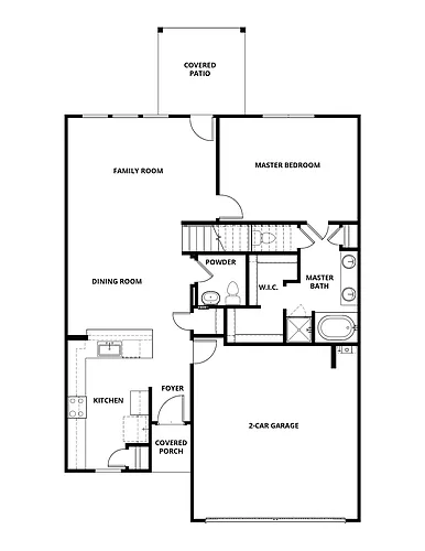 Floor plan Driftwood