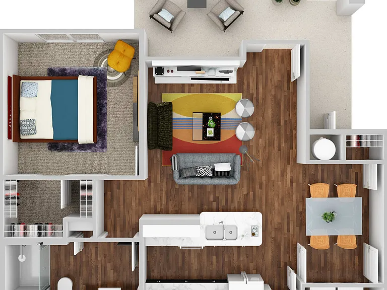 Mariposa River Bend 55+ Apartment Homes — Photo 21