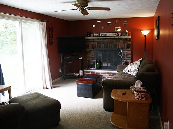 living room, opens to patio