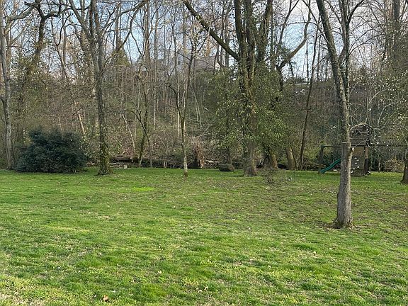 View of the creek in front of the homes