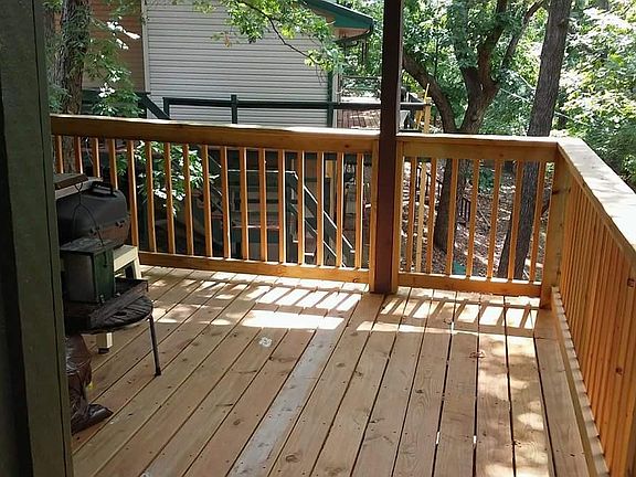 Covered deck