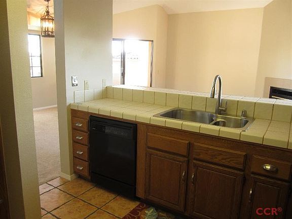 Sink looking into the dinning room and livingriom