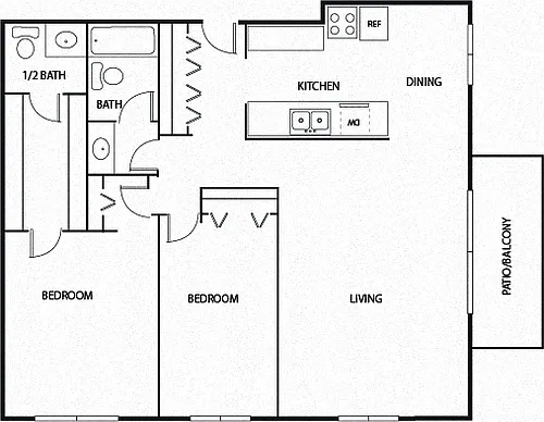 Floor plan Rose Quartz