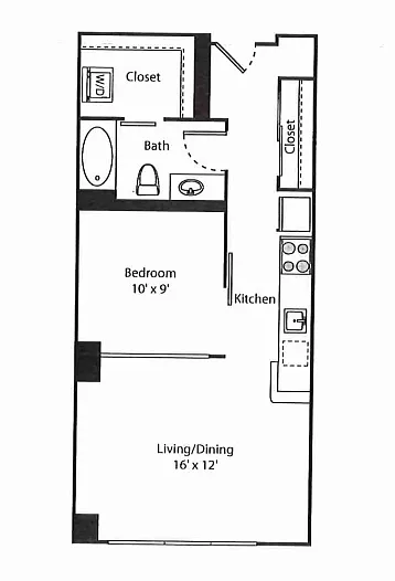 Floor plan U11F