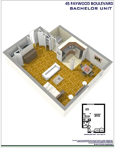Floor plan Bachelor