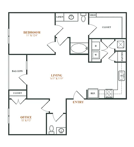 Floor plan A2