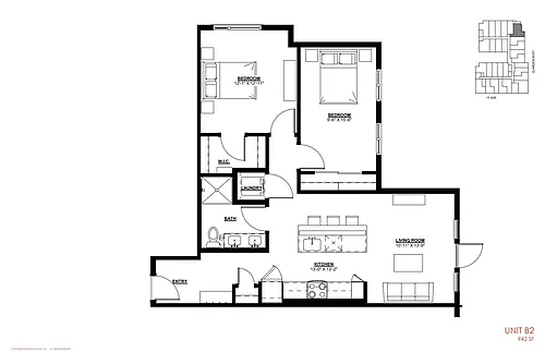 Floor plan B2