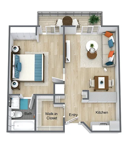 Floor plan The Orchid