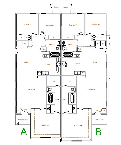 Floor plan 623 (A) Ferrara Circle