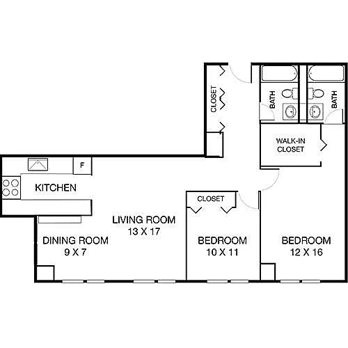 Floor plan B6