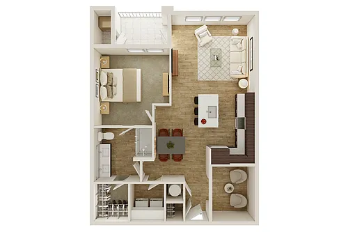 Floor plan A4D