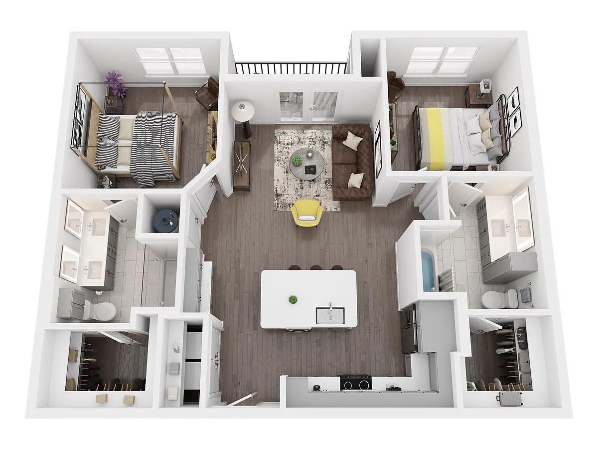 Floor plan B1