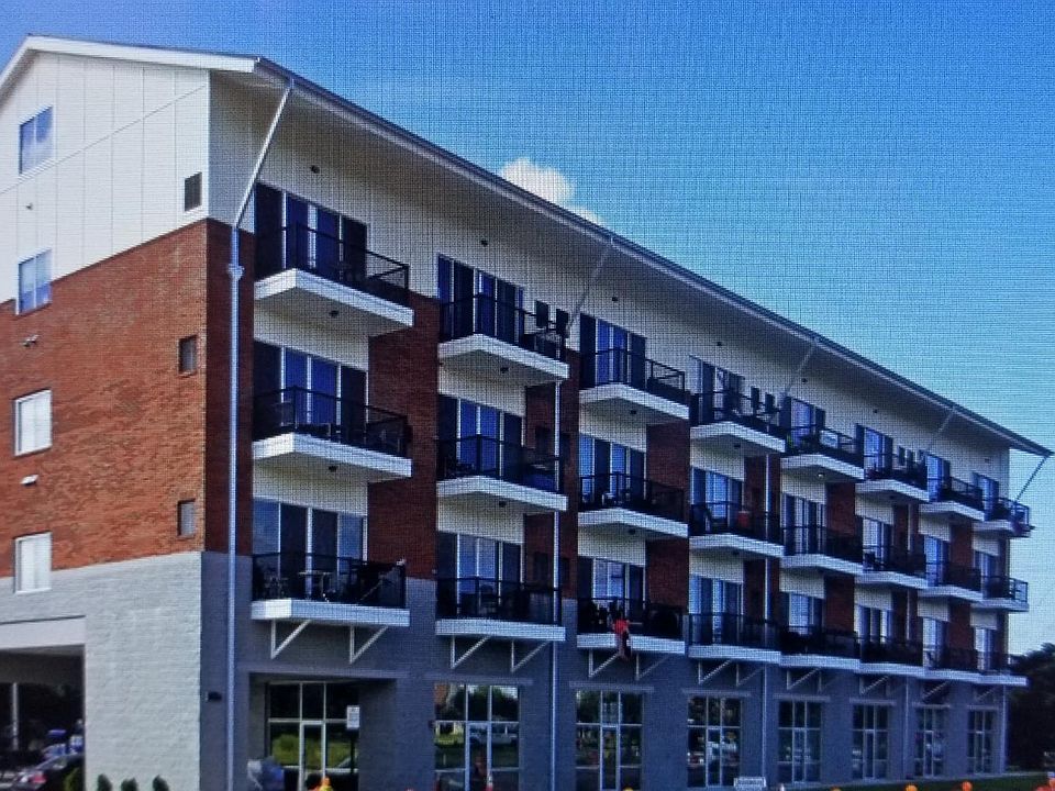 The Lofts Apartments on Gaines St in the Center of College Town