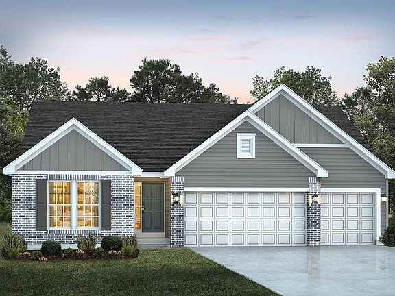 Elevation B with Brick
