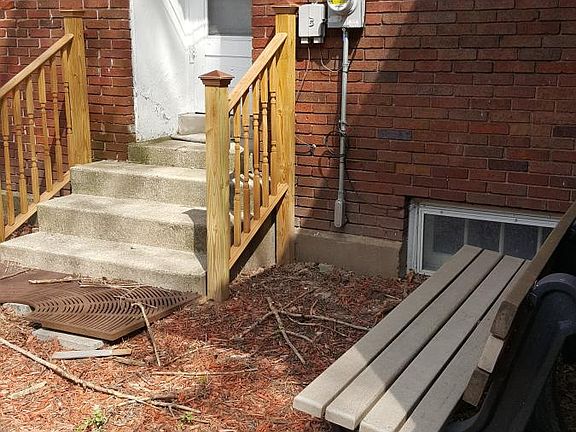 Side entrance