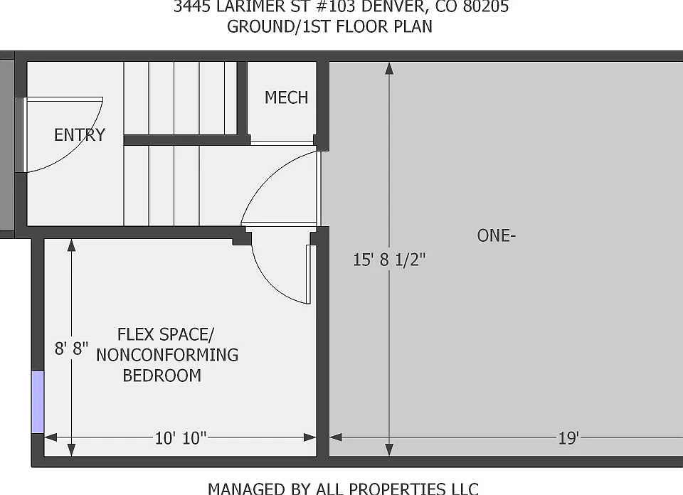 Floor Plan 1st Floor