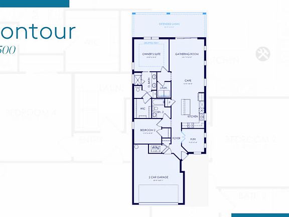 Floor plan of this home