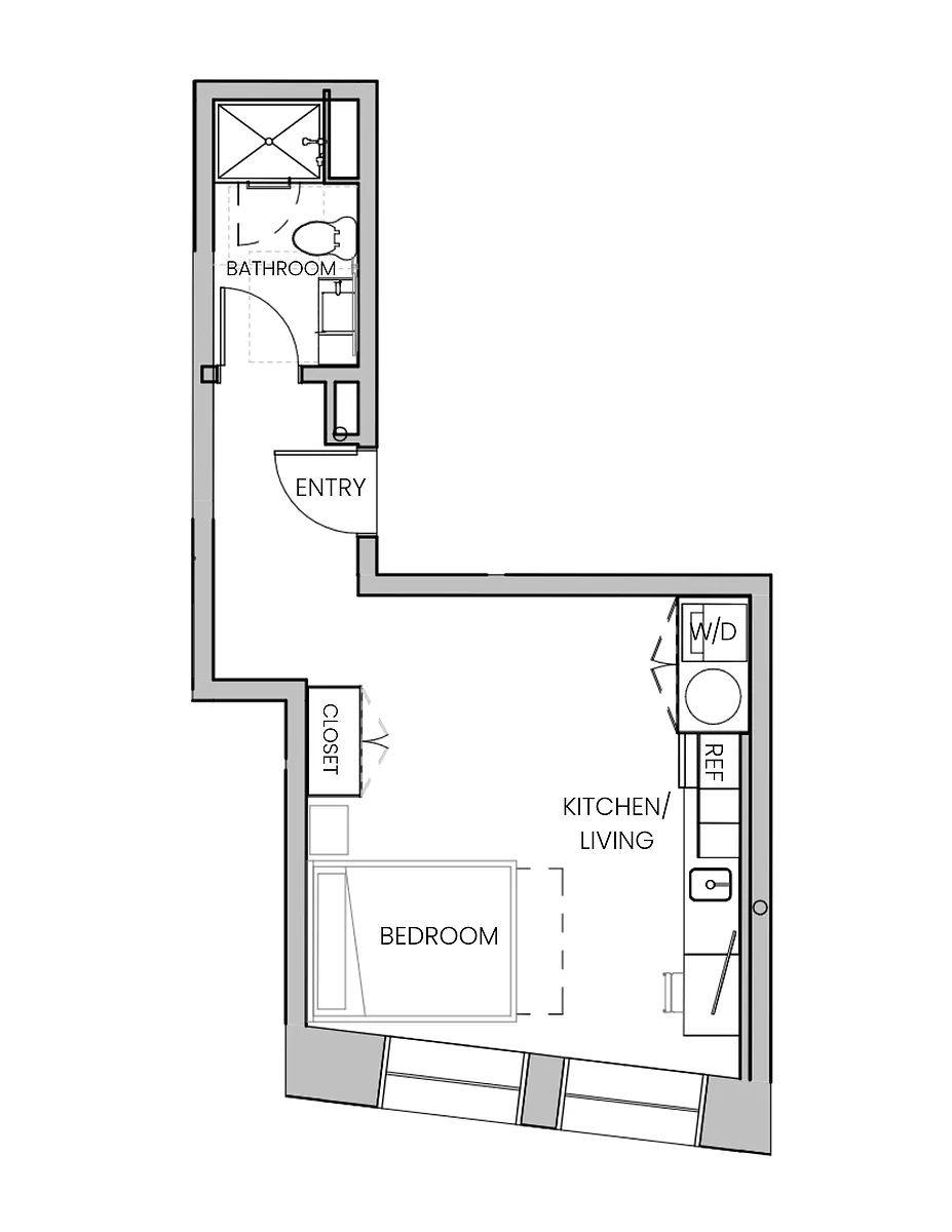 Floor plan X07 Studio