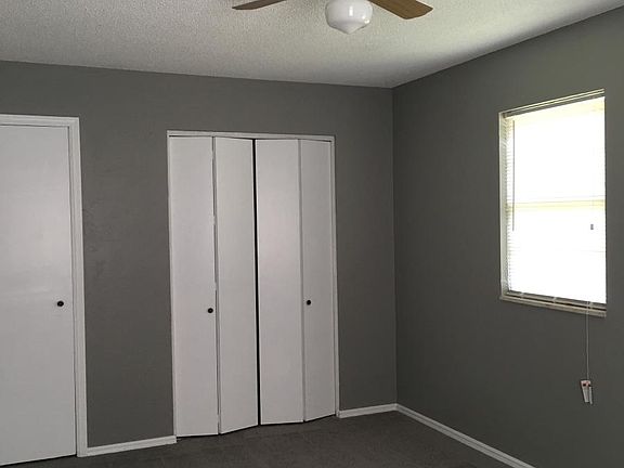 Bedroom with new carpet