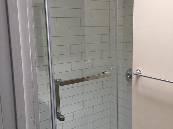 New shower