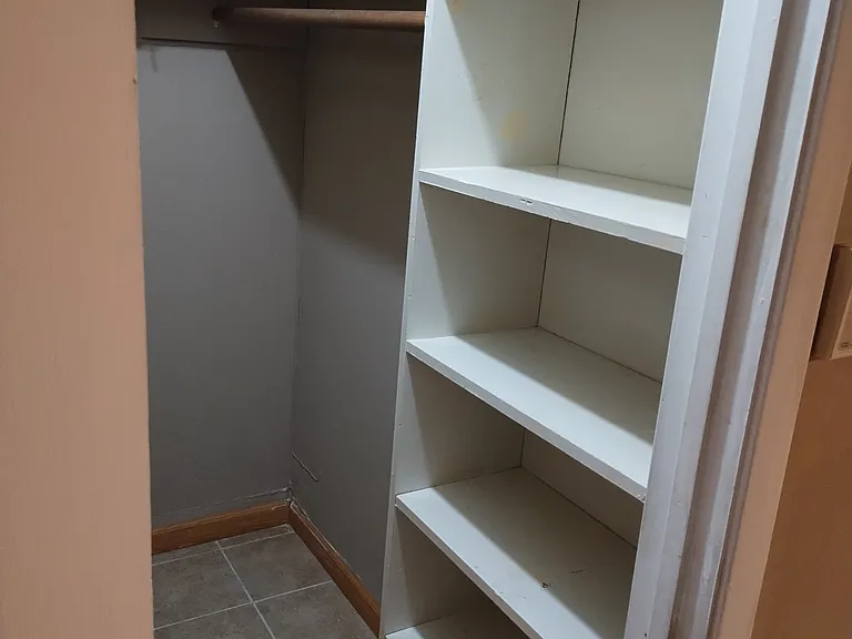 Right side of Master closet.