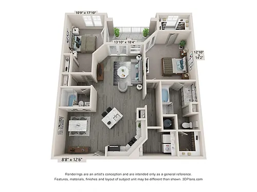 Floor plan Bliss