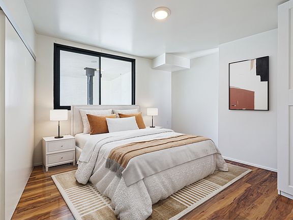 Third Bedroom on the Upper Level. Freestanding cabinet can remain or be removed upon request.