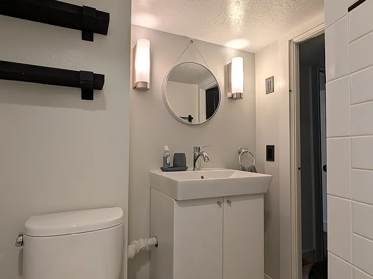 Private, basement bathroom