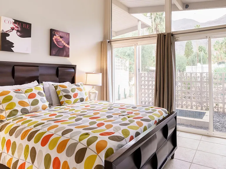 Fountain Room .. View of San Jacinto Mountains