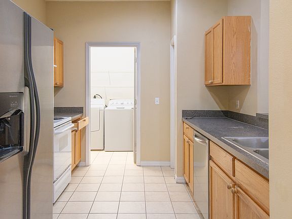 Open Kitchen with Laundry room